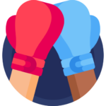 Icone représentant la boxe