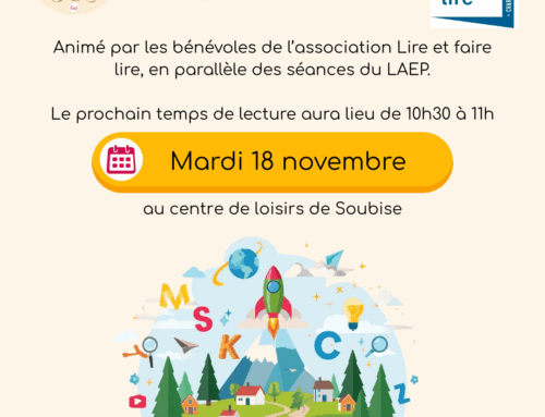 Les moments lecture au LAEP Le Petit Monde – Mardi 18 novembre