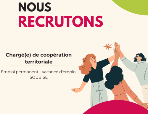 Offre d’emploi – Chargé(e) de coopération territoriale (H/F)